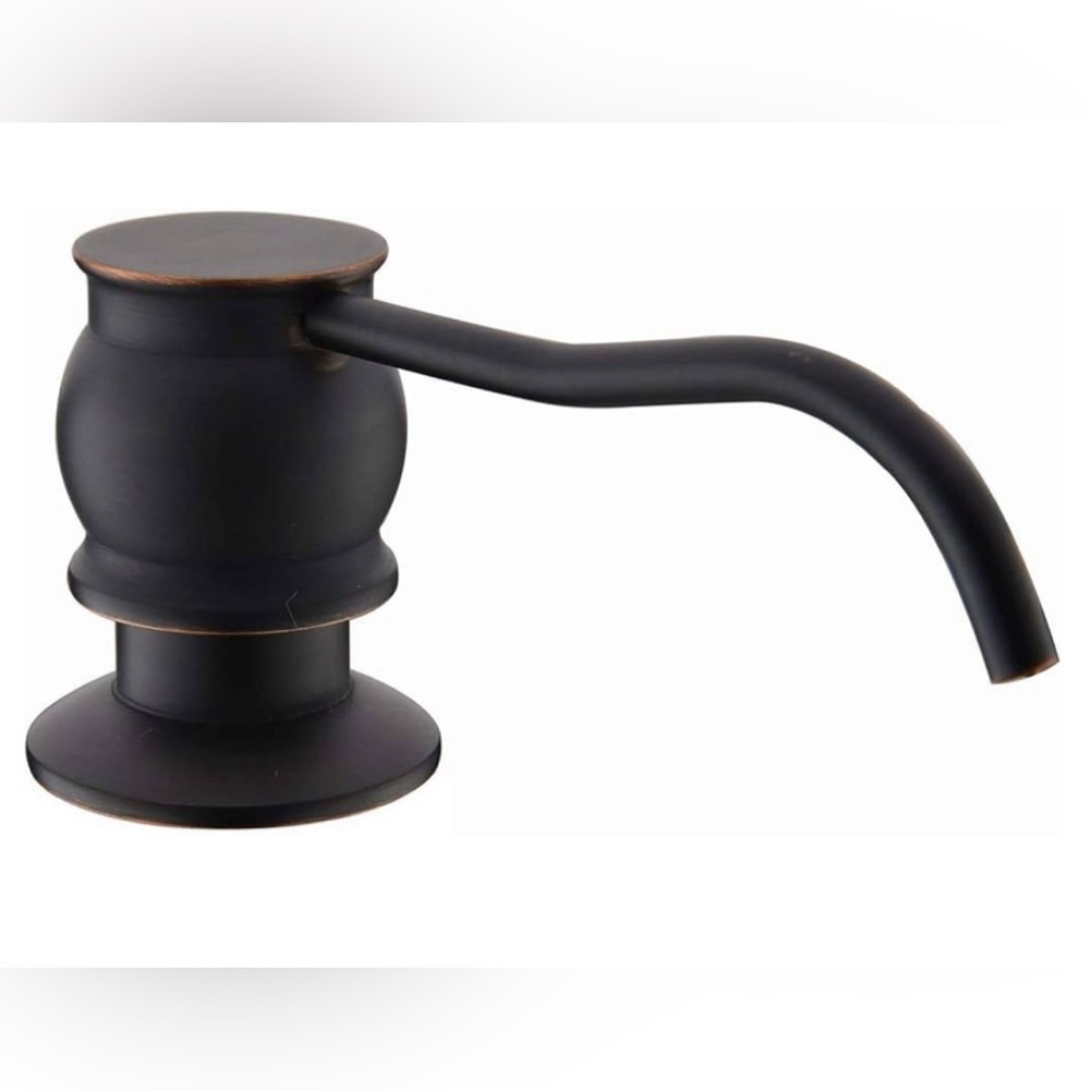 SHACO Vintage Design Oil Rubbed Bronze 13 OZ Counter top Kitchen Soap Dispenser